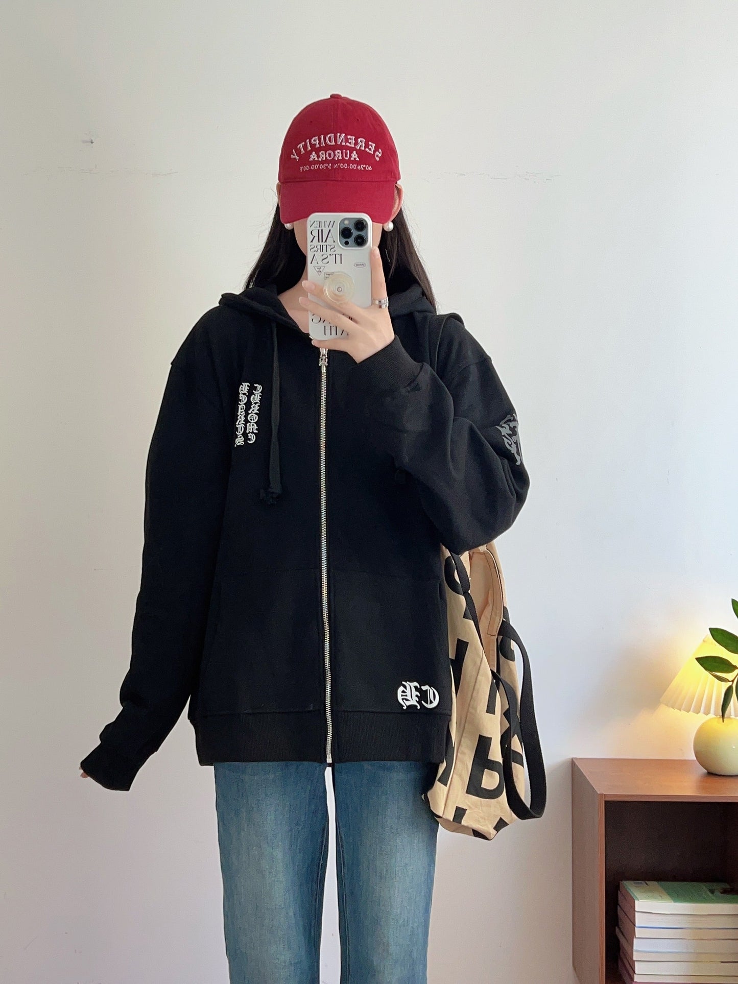 Chrome Hearts ジップアップ パーカー K5006
