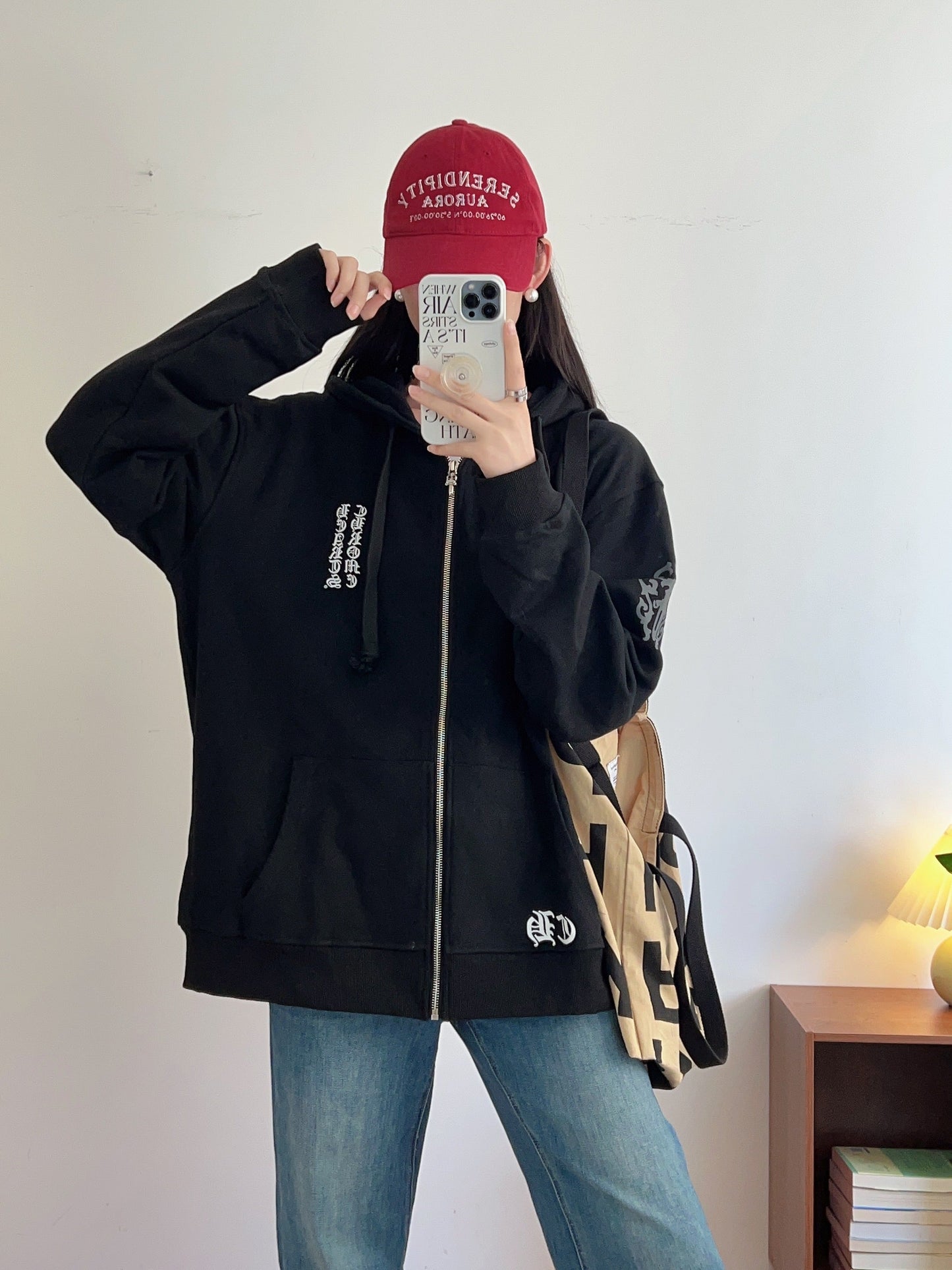 Chrome Hearts ジップアップ パーカー K5006