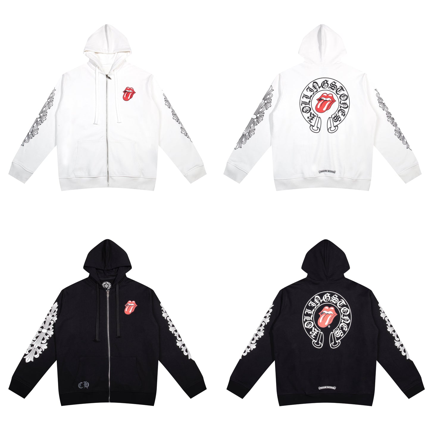 Chrome Hearts ジップアップ パーカー K4