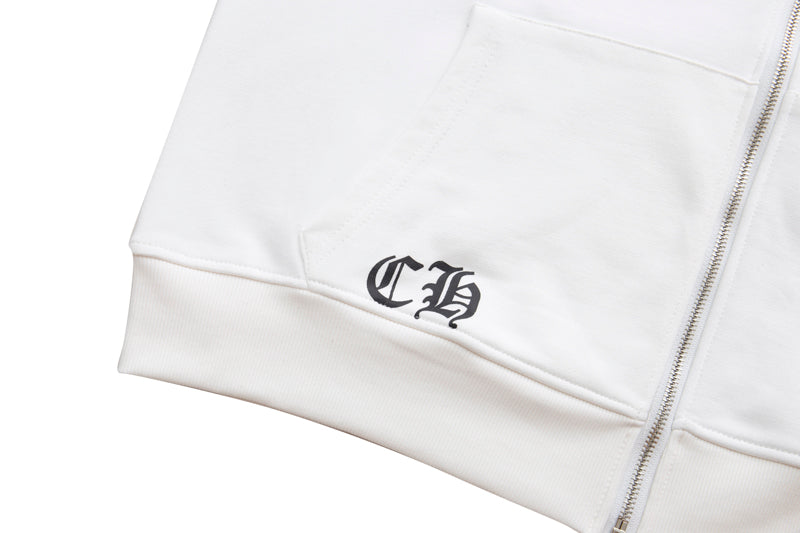 Chrome Hearts ジップアップ パーカー K5006