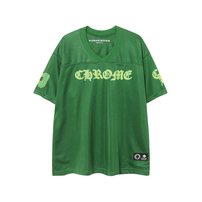 Chrome Hearts New T-shirt and  Shorts Suit 9996